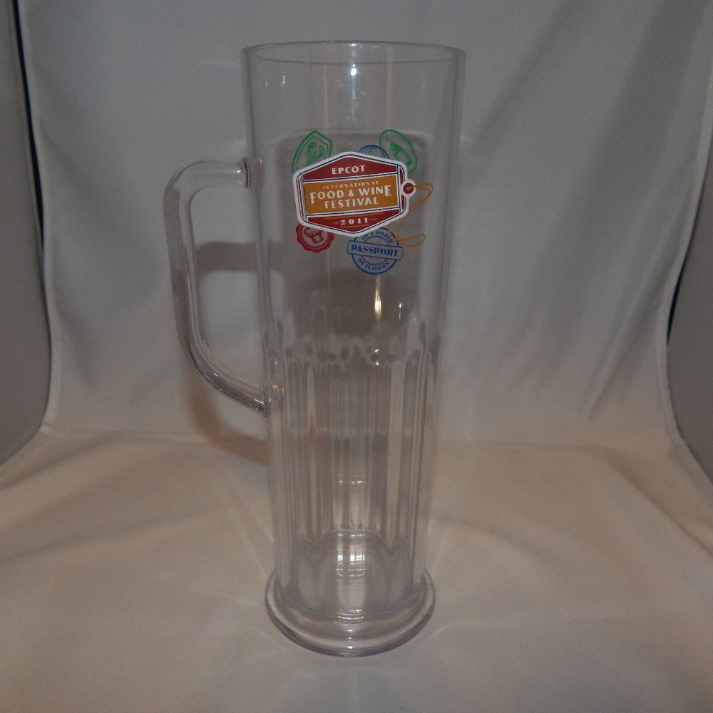 2011 Epcot Food & Wine Festival Plastic Beer Mug